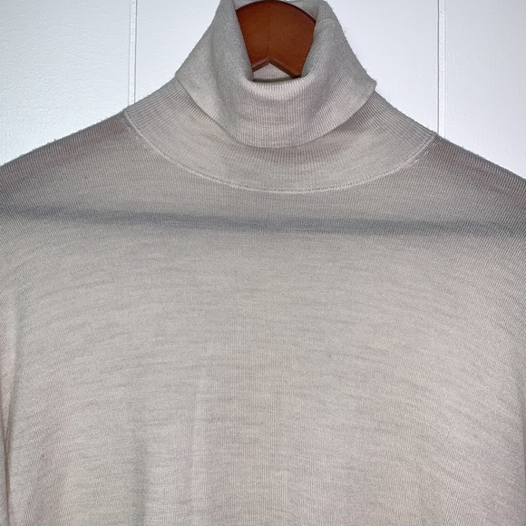 All Saints Alda asymmetrical turtle neck sweater. 100% merino wool. - Picture 5 of 11